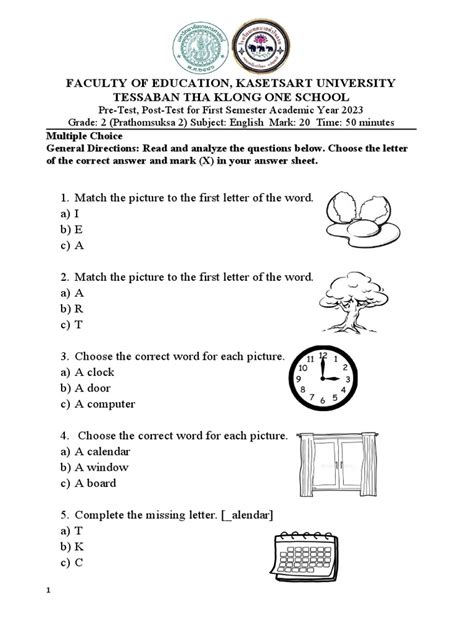 GRADE 2 PRE.